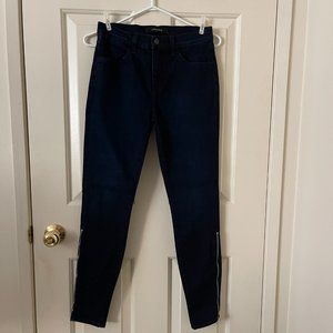 J Brand Klash Dark Blue Skinny Jeans Size 26